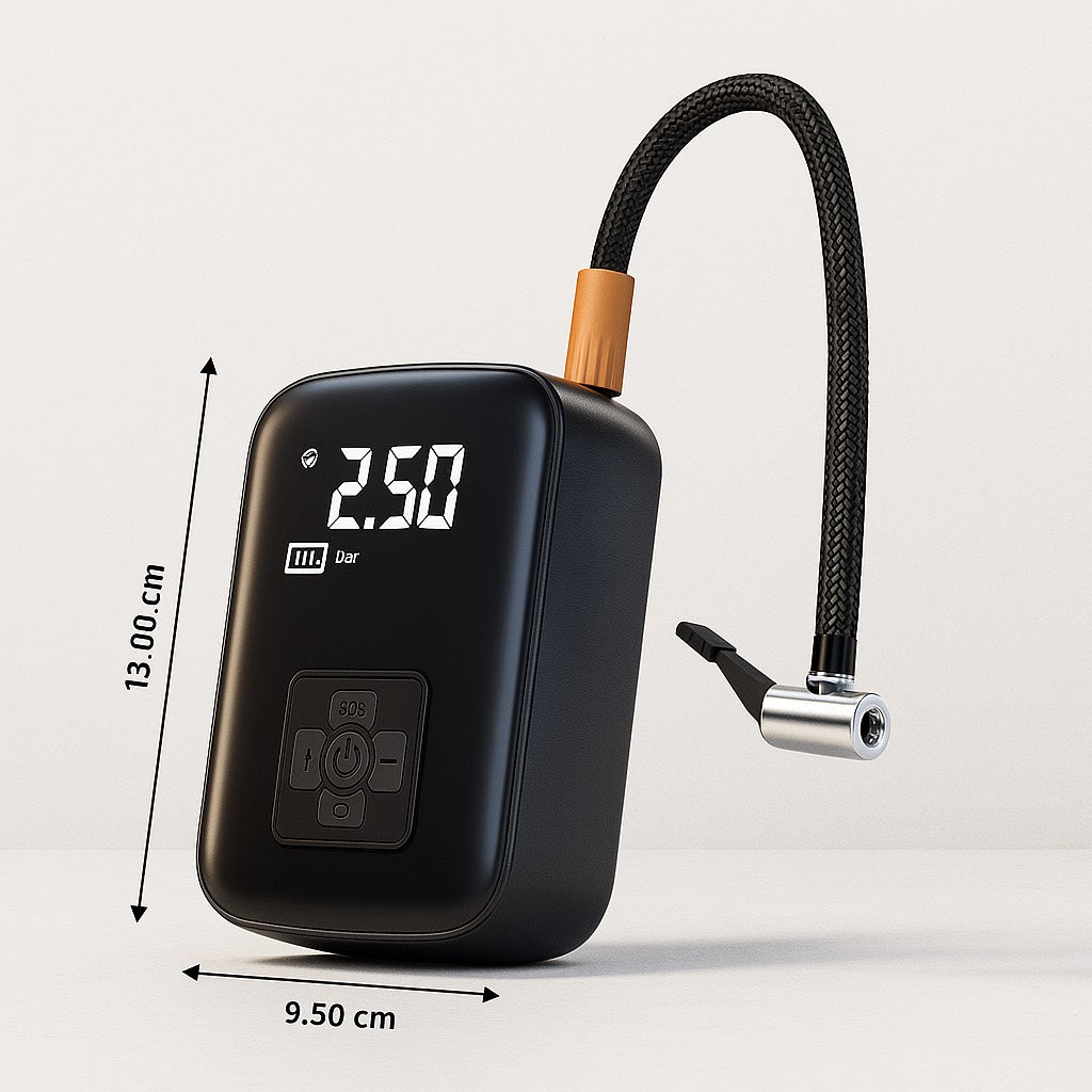 Cordless electric air compressor